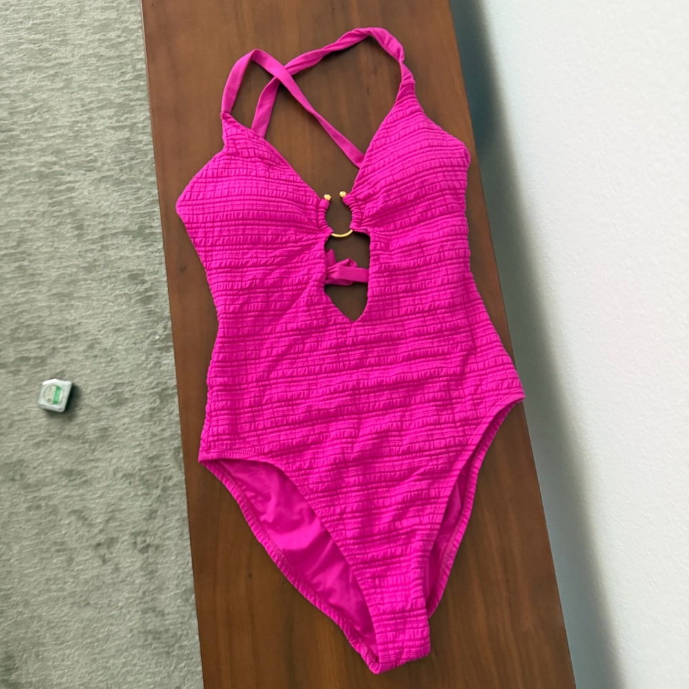 BECCA Pink One Piece Swimsuit